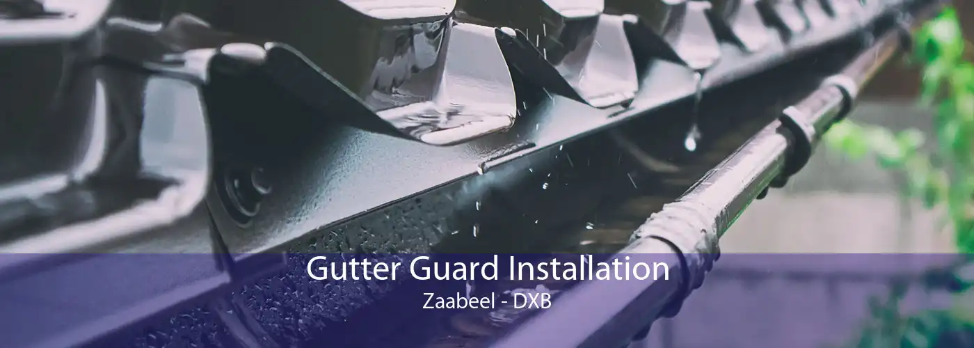 Gutter Guard Installation Zaabeel - DXB