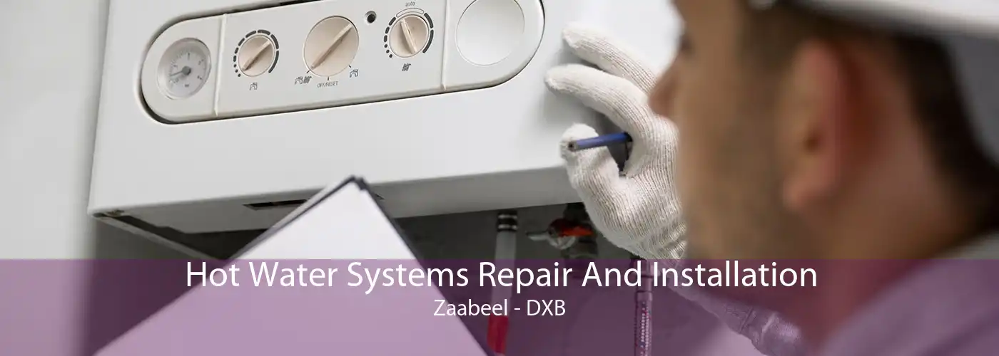 Hot Water Systems Repair And Installation Zaabeel - DXB