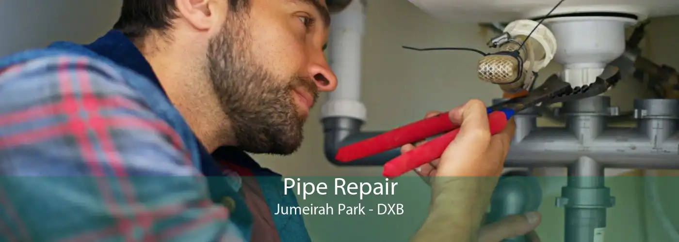 Pipe Repair Jumeirah Park - DXB