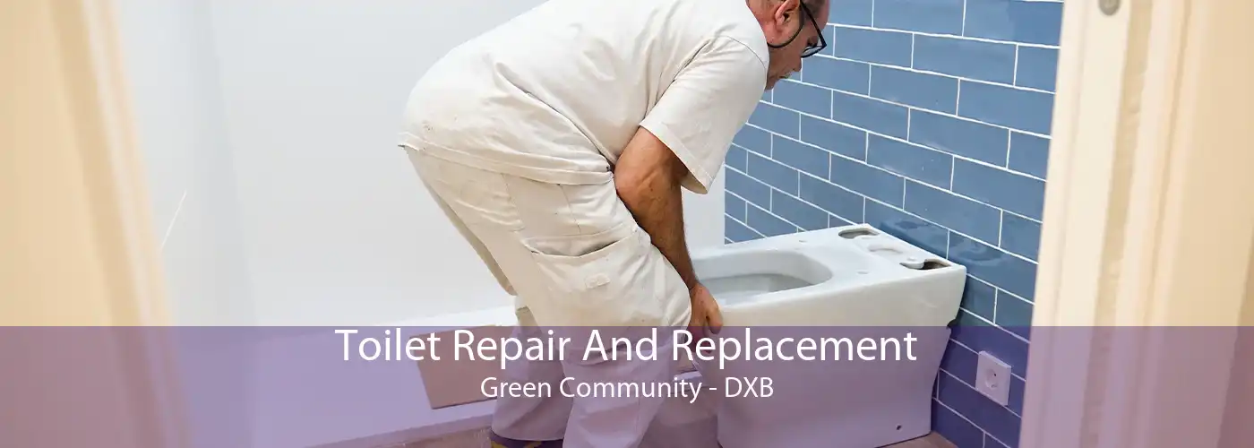 Toilet Repair And Replacement Green Community - DXB