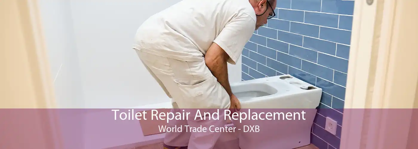 Toilet Repair And Replacement World Trade Center - DXB