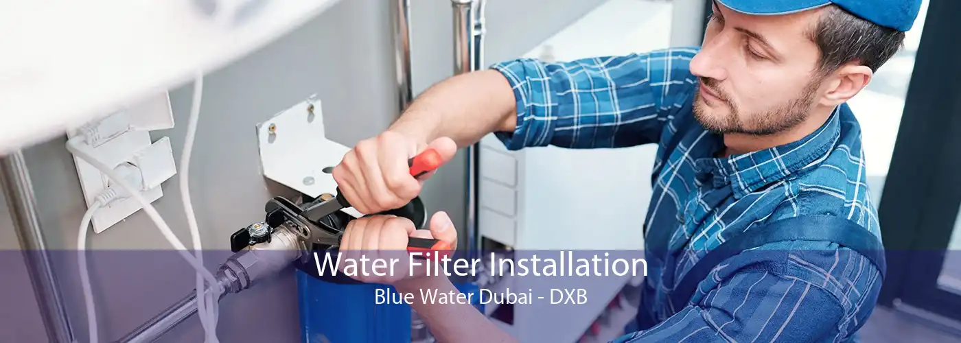 Water Filter Installation Blue Water Dubai - DXB
