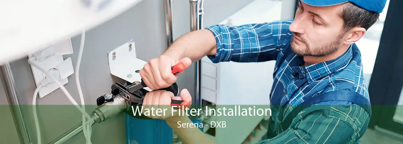 Water Filter Installation Serena - DXB