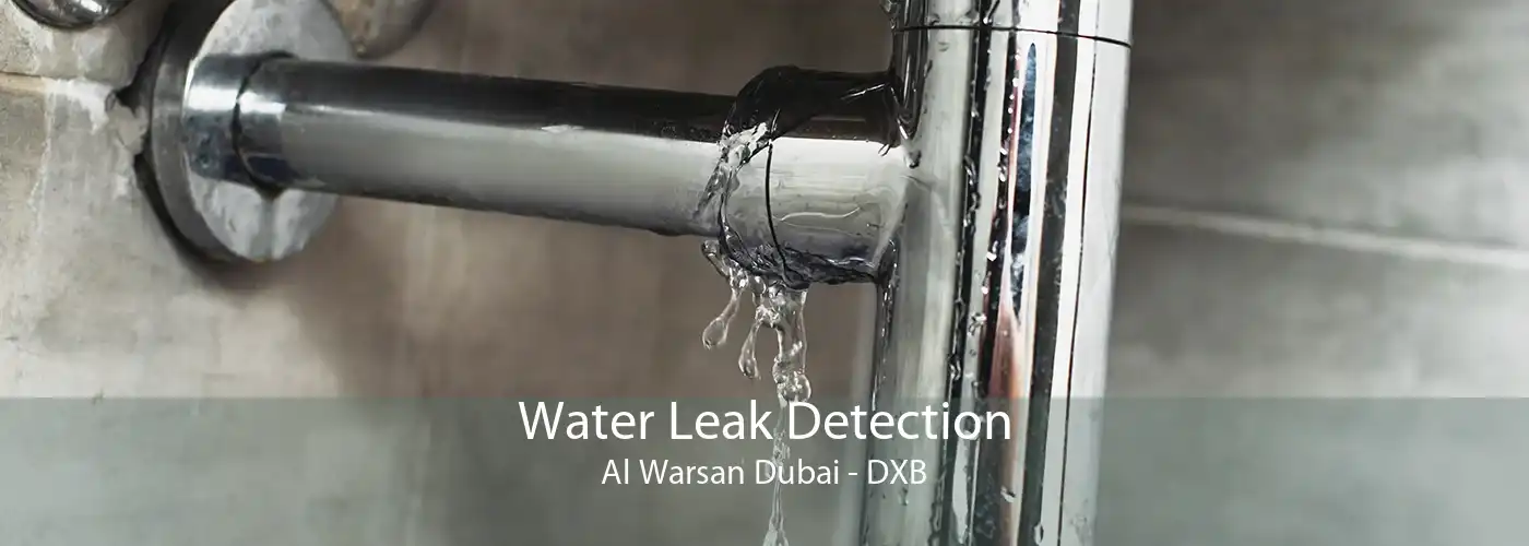 Water Leak Detection Al Warsan Dubai - DXB