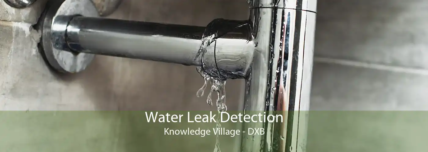 Water Leak Detection Knowledge Village - DXB
