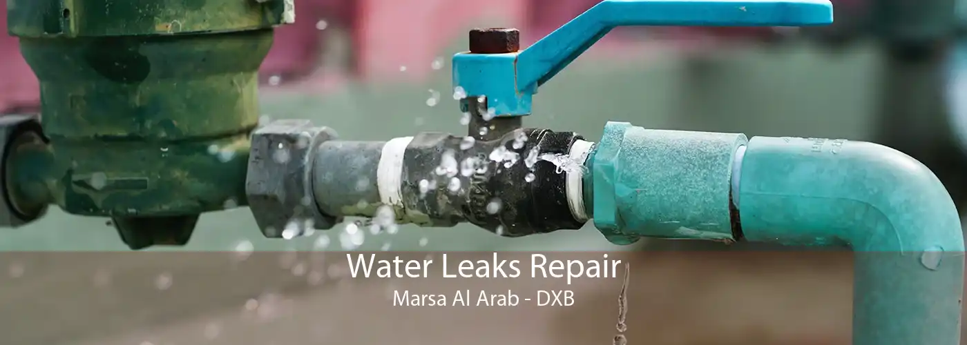 Water Leaks Repair Marsa Al Arab - DXB